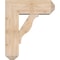 Ekena Millwork Funston Craftsman Smooth Bracket w/ Offset Brace, Douglas Fir, 7 1/2"W x 20"D x 24"H BKT0806X20X24FST04SDF - alternate 2